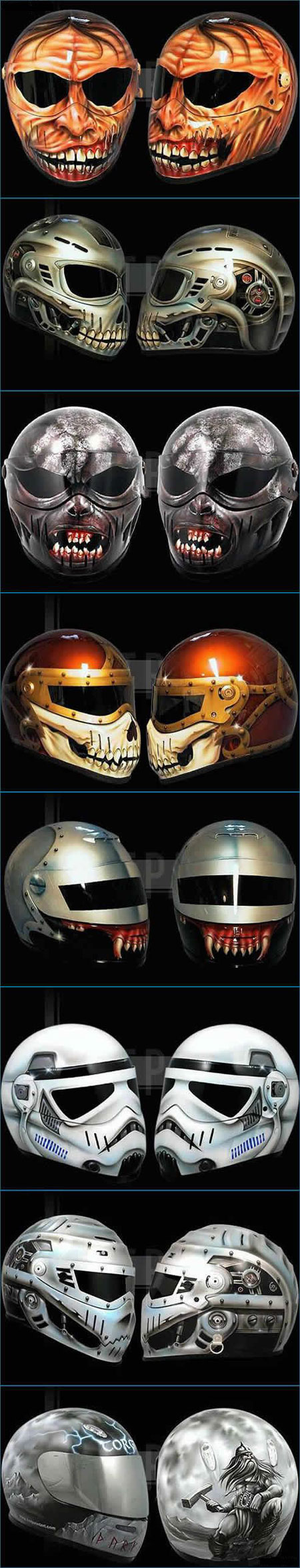 casques de moto